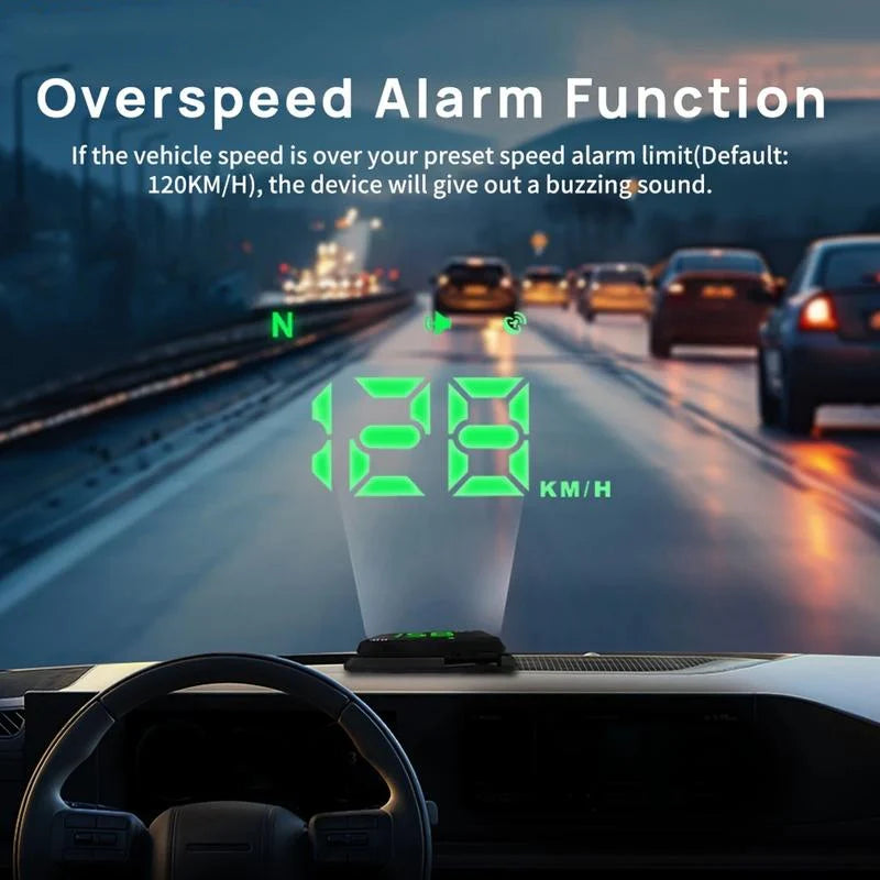 ✨Head up Display Car GPS Digital Speedometer🔮🚘