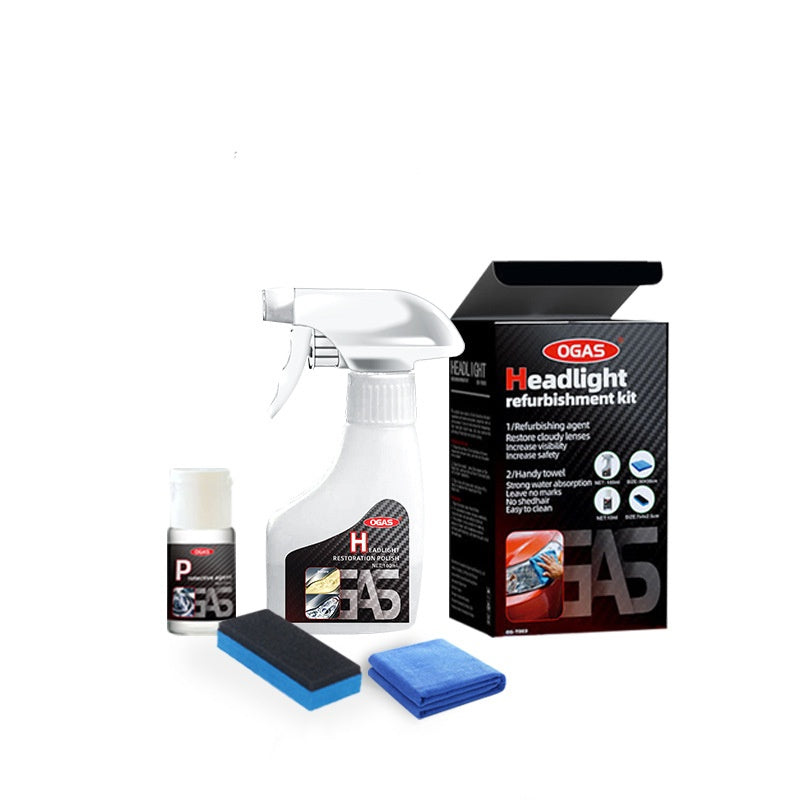 🚘 Automotive Headlamp Restoration Fluid, blurring enhanced crystalline coating refurbisher