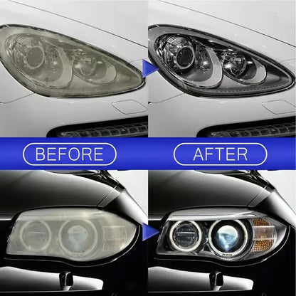 🚘 Automotive Headlamp Restoration Fluid, blurring enhanced crystalline coating refurbisher